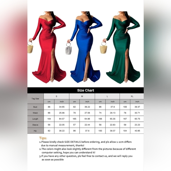 Fashion Maxi Dress New Size S,M avaliable Strech Material. - Picture 5 of 5